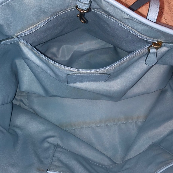 Blue Coach Tote - Picture 6 of 8